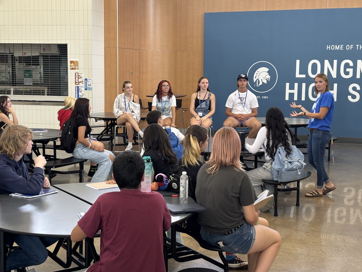 Greg George (@svvsdmath) on Twitter photo Some great things happening at High School JumpStart today <a href="/LyonsLionsCO/">Lyons Middle Senior High School</a>, <a href="/SilverCreek_HS/">Silver Creek High School</a>, <a href="/NiwotHS/">Niwot High School</a>, <a href="/LHSTrojanWay/">LHSTrojanWay</a>! Thank you, teachers and staff, for demonstrating the #StVrainAdvantage #PublicSchoolAdvantage.
<a href="/SVVSDsupt/">Jackie Kapushion, Ed.D.</a> <a href="/MrsLauer/">Diane Lauer</a> Some great things happening at High School JumpStart today <a href="/LyonsLionsCO/">Lyons Middle Senior High School</a>, <a href="/SilverCreek_HS/">Silver Creek High School</a>, <a href="/NiwotHS/">Niwot High School</a>, <a href="/LHSTrojanWay/">LHSTrojanWay</a>! Thank you, teachers and staff, for demonstrating the #StVrainAdvantage #PublicSchoolAdvantage.
<a href="/SVVSDsupt/">Jackie Kapushion, Ed.D.</a> <a href="/MrsLauer/">Diane Lauer</a>