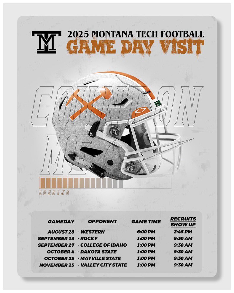Thank you <a href="/CoachKyleSamson/">Kyle Samson</a> for the official game day visit invite!

#rolldigs