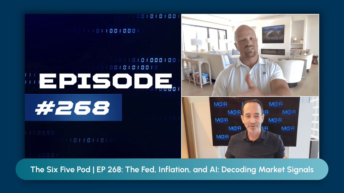 TheFuturumGroup's tweet image. 🎙️ 𝘛𝘩𝘦 𝘚𝘪𝘹 𝘍𝘪𝘷𝘦 𝘗𝘰𝘥 | 𝘌𝘗 268 features an in-depth discussion on the strategic forces shaping today’s economic and technology landscape.
@danielnewmanUV and @PatrickMoorhead analyze developments including expanded chip access to China for @nvidia and @AMD, the…
