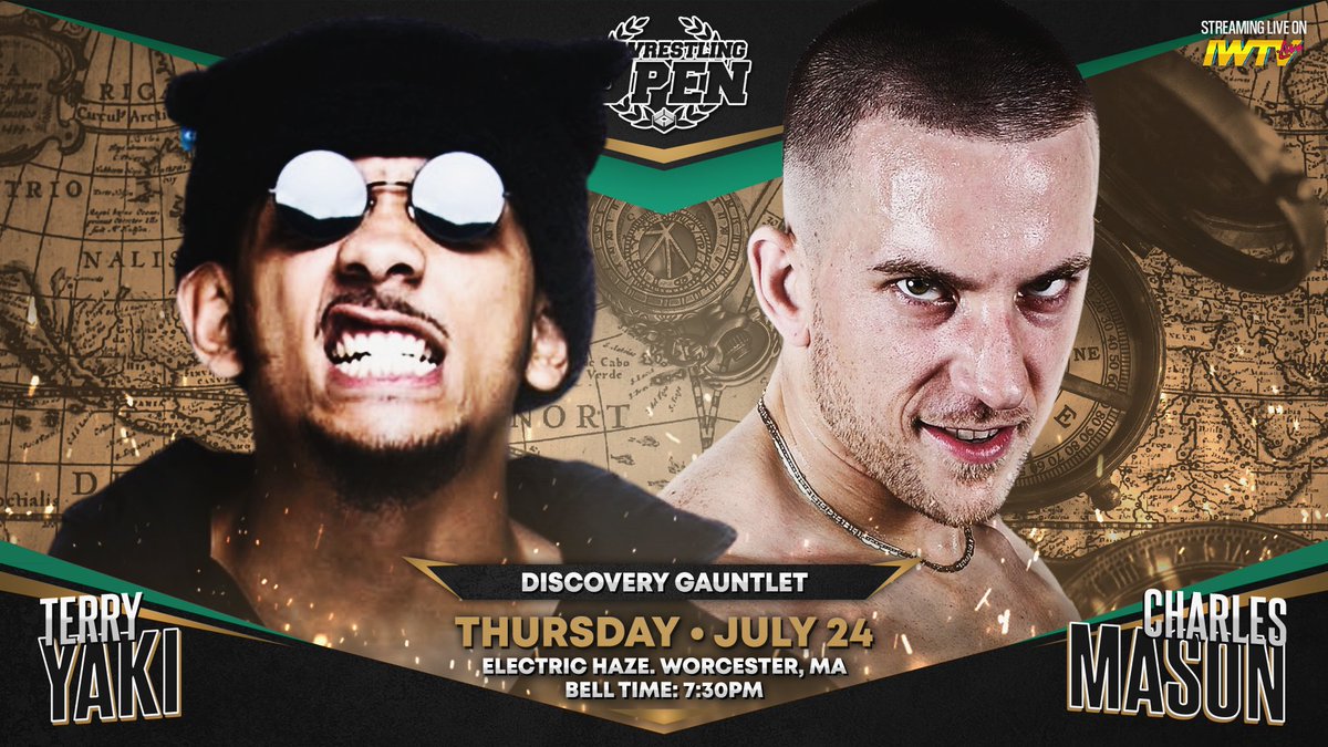 beyondwrestling's tweet image. Huge thanks to @Stallard999 for sponsoring the debuting @REAL1TERRYYAKI for @WrestlingOpen tomorrow night, 7/24/25 at @ehaze_worcester!
Full lineup: beyondwrestlingonline.com/wrestlingopen
📺 @indiewrestling 📺
Email beyondwrestling@gmail.com by midnight tonight to sponsor another wrestler!