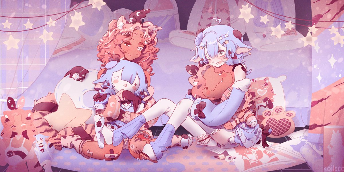 eepy 🩵💤 sheep vtuber (@eepysheepie) on Twitter photo one of our dreams is to make merchandise we all can cuddle with! so maybe there’s a little bit of projection here…
beautiful art by the skillful <a href="/koilccc/">koil !! ^^ 💜</a> !! 🫶🏻🫶🏻 one of our dreams is to make merchandise we all can cuddle with! so maybe there’s a little bit of projection here…
beautiful art by the skillful <a href="/koilccc/">koil !! ^^ 💜</a> !! 🫶🏻🫶🏻