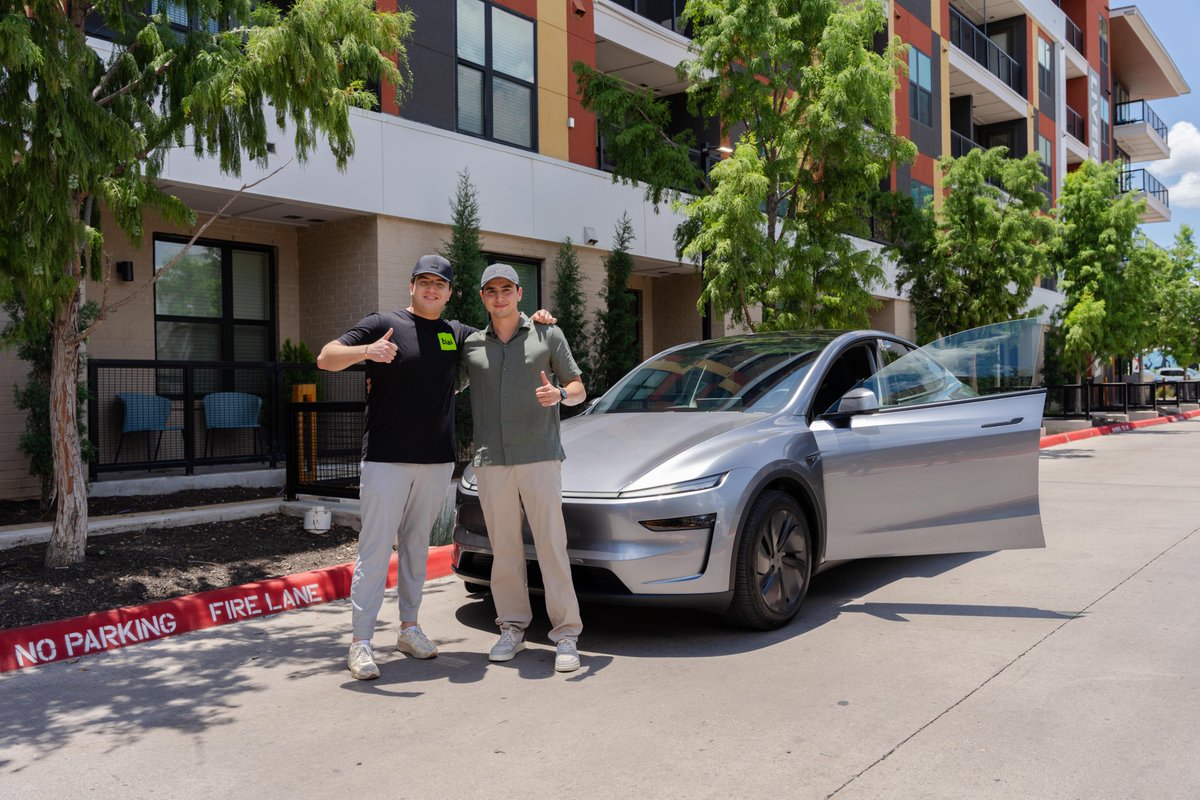 Tesla (@tesla) on Twitter photo Q2 2025 was a seminal point in Tesla’s history: the beginning of our transition from leading the electric vehicle and renewable energy industries to also becoming a leader in AI, robotics & related services (hi <a href="/robotaxi/">Tesla Robotaxi</a>)
We officially launched our Robotaxi service in Austin in Q2 2025 was a seminal point in Tesla’s history: the beginning of our transition from leading the electric vehicle and renewable energy industries to also becoming a leader in AI, robotics & related services (hi <a href="/robotaxi/">Tesla Robotaxi</a>)
We officially launched our Robotaxi service in Austin in