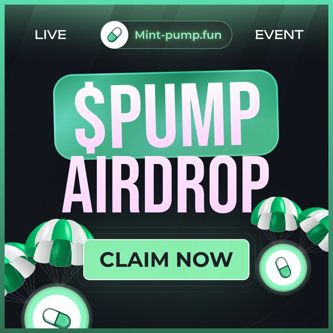 mikan02241984's tweet photo. 🪂 $PUMP airdrop is active.

We’re giving 1,000,000 tokens to early supporters.

No fluff. Just clean access.

Claim while it’s open:
🔗 https://t.co/8TjkE27sbS

#Solana #Web3 #PumpDrop #Bonk https://t.co/z6lVbXXWx6