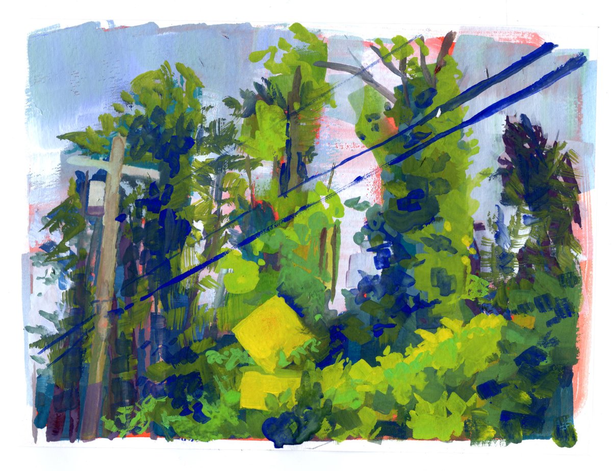 ceeejus's tweet image. some recent gouaches