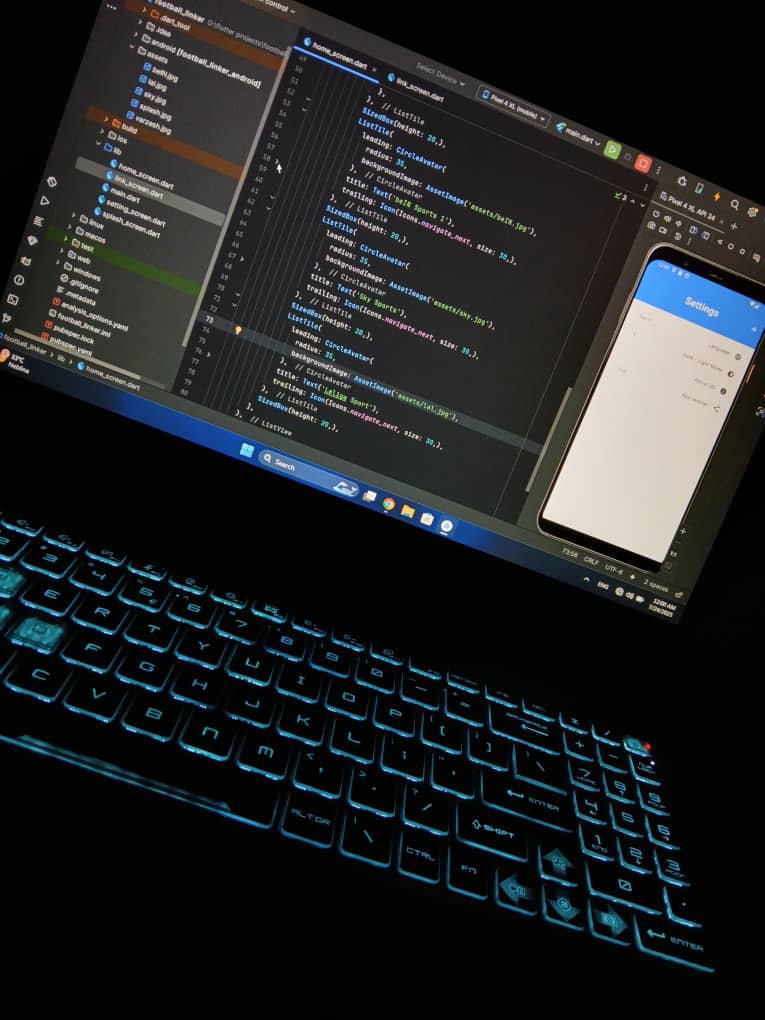 Hamid_99013's tweet image. 🎯 I&apos;m building a football app!
You&apos;ll be able to watch live football matches through links inside the app.
It&apos;s still in development — stay tuned! ⚽📱

#Flutter 
#MobileApplication 
#Football