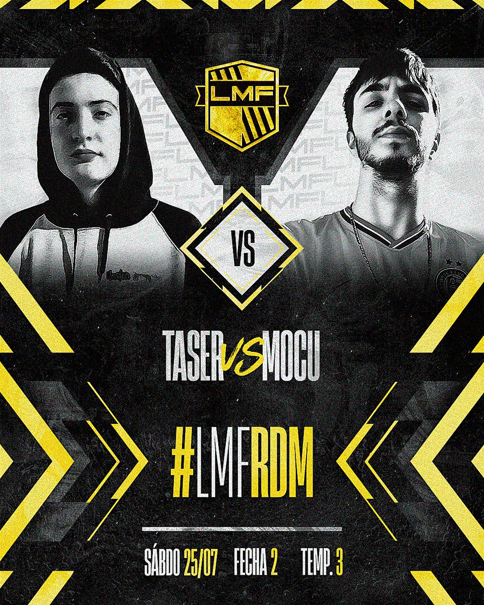 ligamundialfree's tweet photo. 𝗟𝗮𝘀 𝗯𝗮𝘁𝗮𝗹𝗹𝗮𝘀 𝗱𝗲 𝗹𝗮 𝗳𝗲𝗰𝗵𝗮 (2/2)

Esta es la segunda mitad del matchcard de la segunda jornada de #LMFRdM

- LD vs Ruvi

- Naoky vs Piscu

- Taser vs Mocu

- Ale No Ma vs Bohemio https://t.co/70XgJ2jyvQ