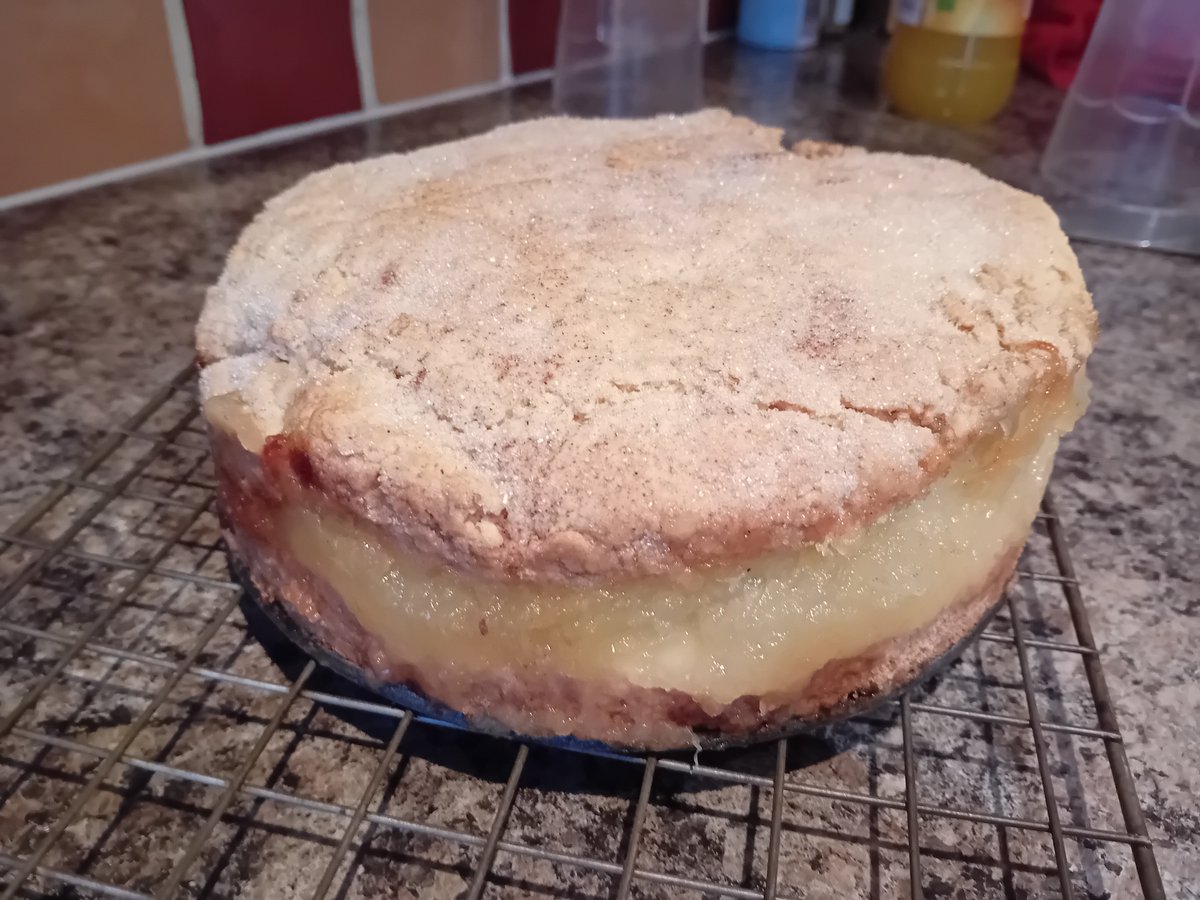 AWilsonmhealth's tweet image. Apple shortcake
First effort
Rustic. Smells lush. Dead chuffed!
Message ends
#homecooking #baking #cake #Foodie #cakes #homemade