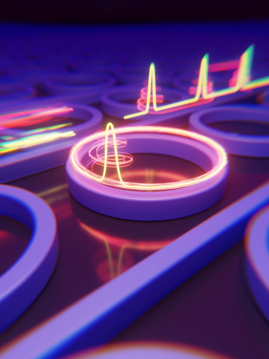 NIST's tweet image. Researchers at NIST, @JQINews and @UMBC have developed a more stable version of tiny “rulers for light” known as microcombs, promising to increase the portability of the technology for applications such as better radar. Learn more from @OpticaPubsGroup: doi.org/10.1364/OPTICA…
