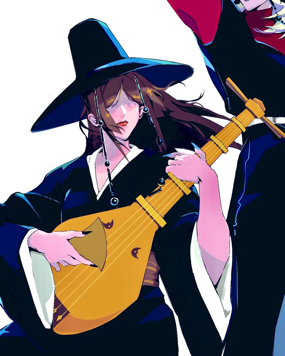 Blob_Usagi's tweet image. Graphical style is tough but so fun✨
should I reveal her eyes, or keep the mystery🤔
#knytwt #nakime #WIP
