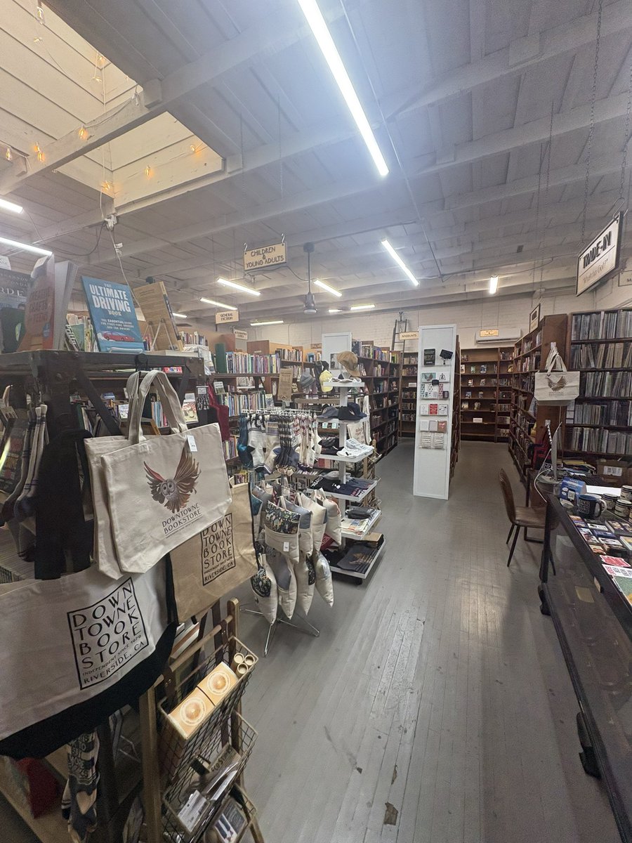 CoachChaddick's tweet image. Had a morning coffee with a friend/mentor @CoachJohnRice who retired after 40 years of coaching/teaching and is moving to Texas in August. I appreciate him. Afterwards walked downtown Riverside, had a great French dip at Upper Crust and went to an awesome bookstore!