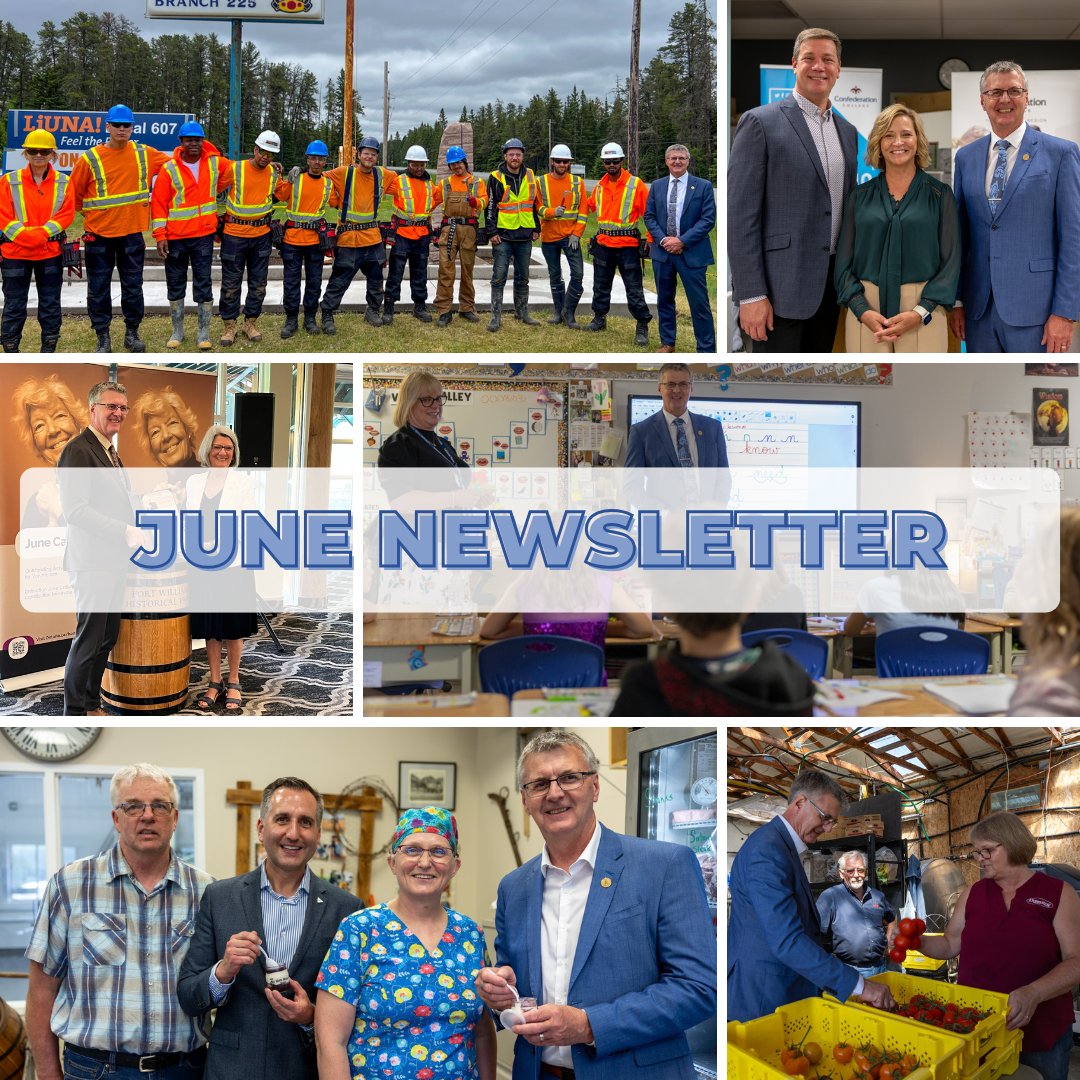 KevinHollandMPP's tweet image. My June Newsletter is out! Catch up on local events, funding announcements, and community highlights from Thunder Bay–Atikokan.
kevinhollandmpp.ca/mpp-hollands-j…
#ThunderBayAtikokan #KevinHollandMPP #CommunityUpdate