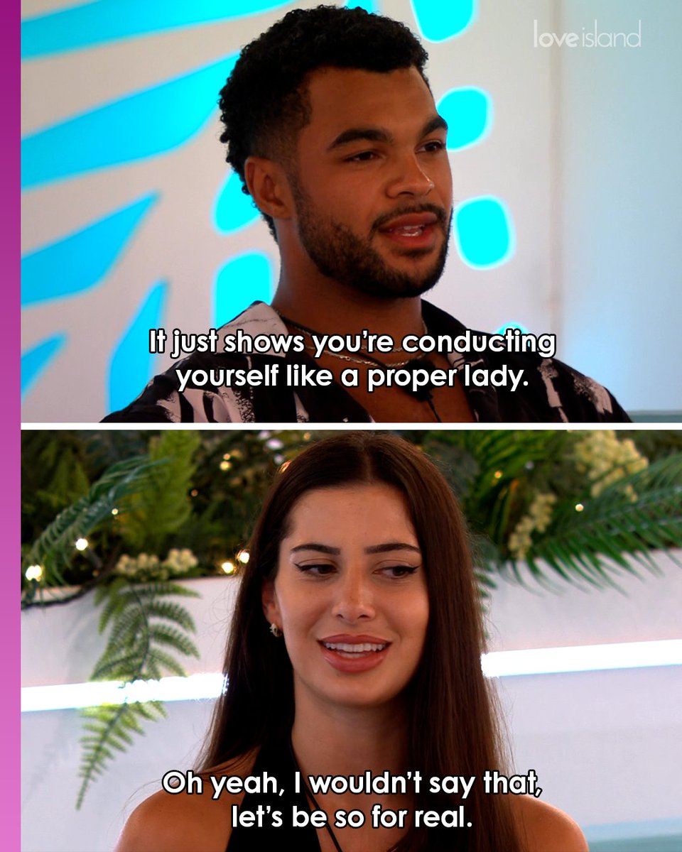LoveIsland's tweet image. Yasmin won’t be singing ‘I can be a baddie and a lady’ anytime soon ✨ #LoveIsland