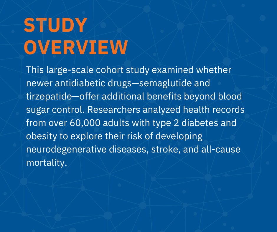 FixelInstitute's tweet image. Researchers in Taiwan found that semaglutide and tirzepatide may lower the risk of dementia, stroke, and death in people with type 2 diabetes and obesity. 🧠
🔗 Read more about the study: jamanetwork.com/journals/jaman…