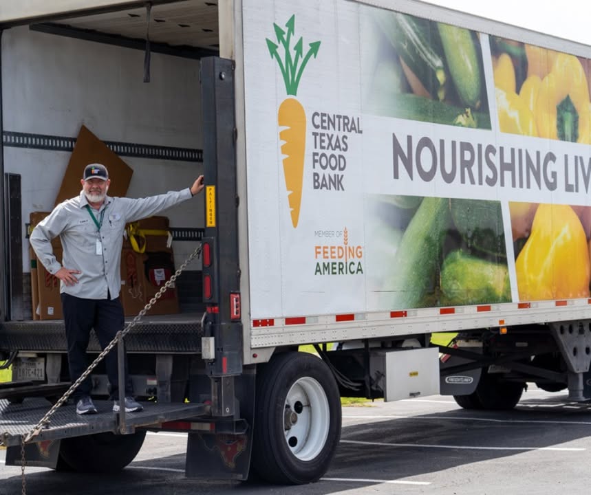 “She crawled onto a table with her dog to escape seven feet of floodwater." 

Together, with Sharing the Harvest, we are meeting the needs of neighbors &amp; displaced families in Kingsland, now &amp; for months to come.

Read their story of resilience: bit.ly/3IBFNjc 
#CTFB