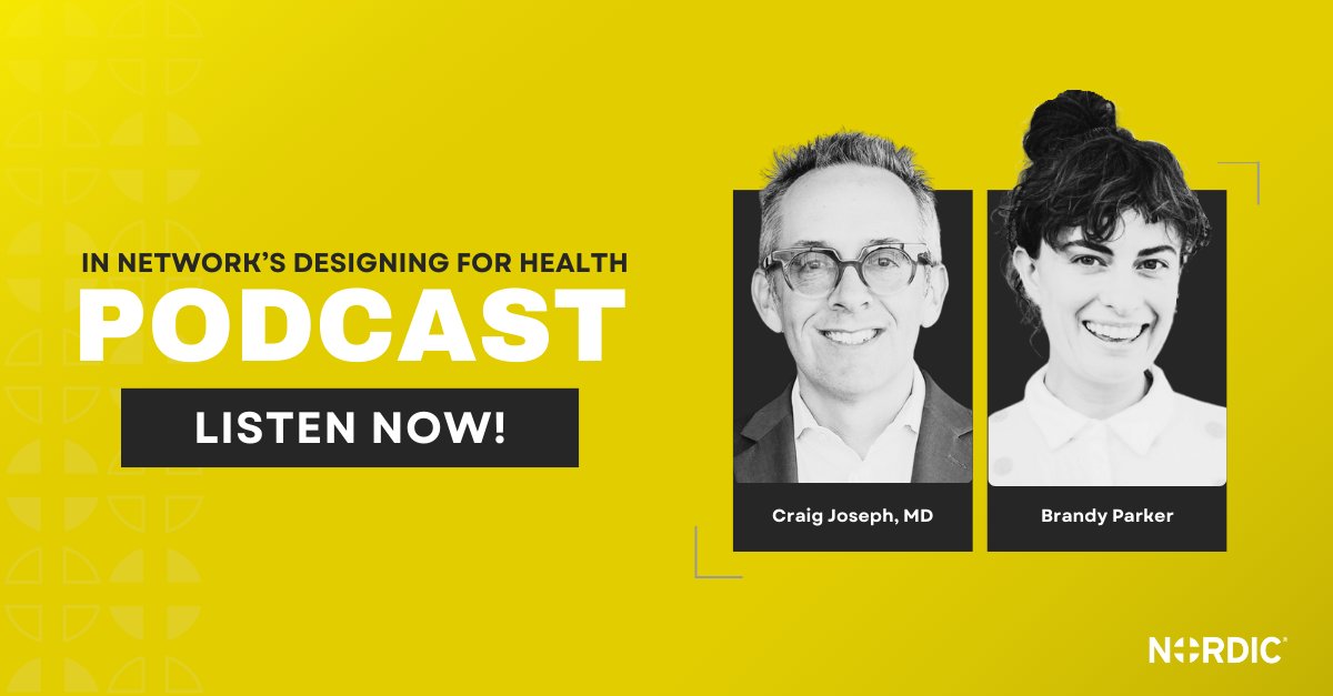 Nordic (@nordic_global) on Twitter photo How can #humancentereddesign reshape #healthcare? On #DesigningForHealth, <a href="/CraigJoseph/">Craig Joseph, MD</a>, MD talks with @IDEO's Brandy Parker about designing with people, using prototypes, unboxing, and empathy to build trust, improve access, and transform care. Listen now: ow.ly/JpjS50WujmO How can #humancentereddesign reshape #healthcare? On #DesigningForHealth, <a href="/CraigJoseph/">Craig Joseph, MD</a>, MD talks with @IDEO's Brandy Parker about designing with people, using prototypes, unboxing, and empathy to build trust, improve access, and transform care. Listen now: ow.ly/JpjS50WujmO