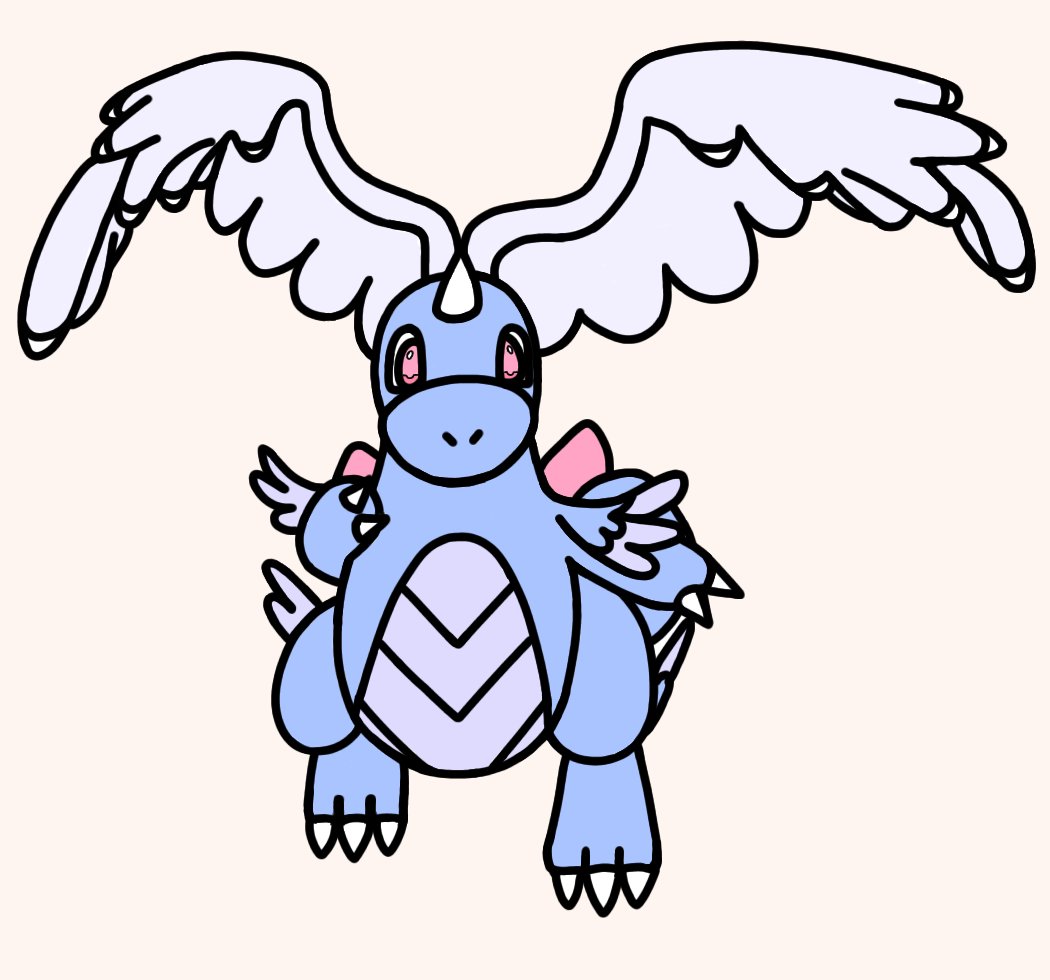 Dragonite-Mega just dropped to say hi! Do you prefer the classic one or the bluish variation? :3

#pokemonfanart #dragonite #PokemonLegendsZA