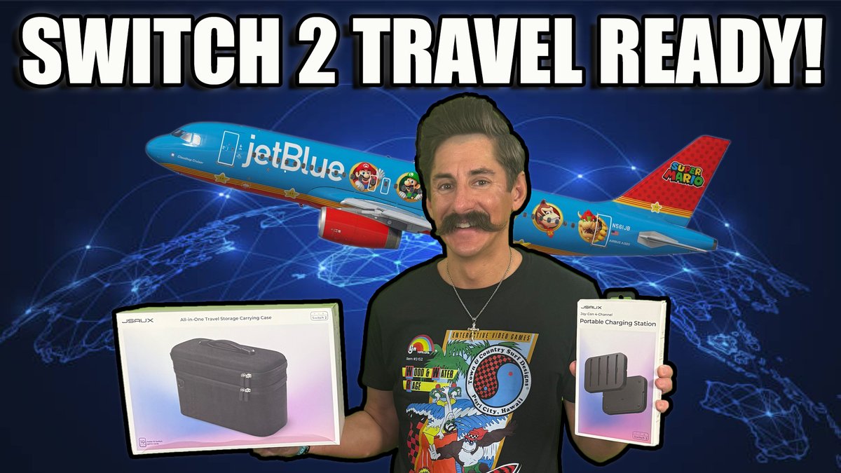 ThunderStashYT's tweet image. ✈️ Is This The Ultimate Switch 2 Travel Setup?
Just dropped my Hands-On Review of the New @JSAUXofficial All-in-One Travel Case + Joy-Con Charging Station. Clean. Organized. Ready to roll.
▶️ youtu.be/L2rrMfaDBWg
#Switch2 #NintendoSwitch2 #JSAUX #ThunderStashGaming