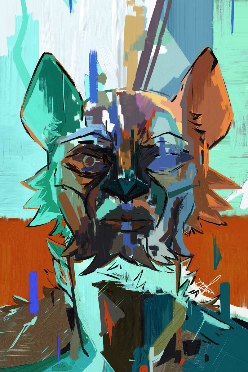 measurehead portrait but as a furry dude

#furry #furryart #digitalart #DiscoElysium