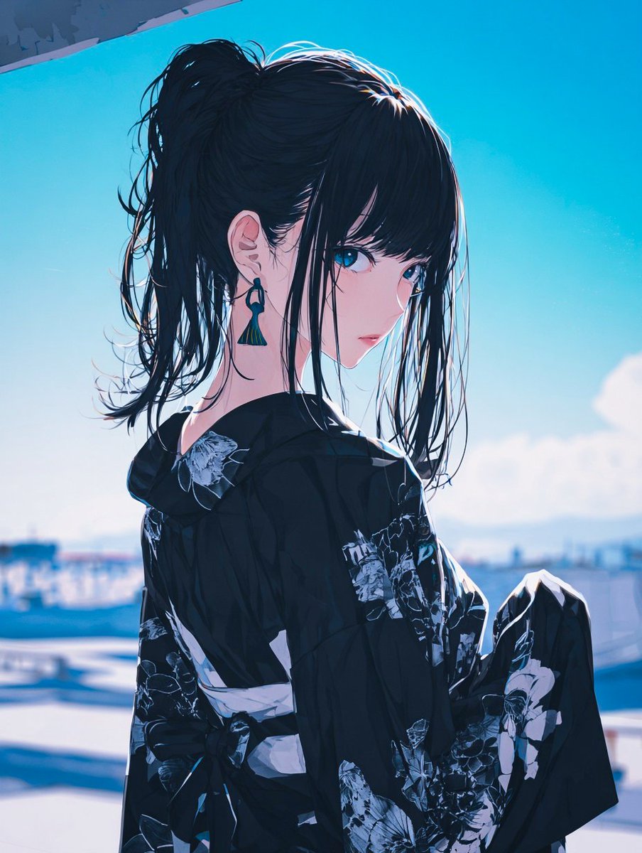 Momo7x70's tweet image. Bloom in blue🟦