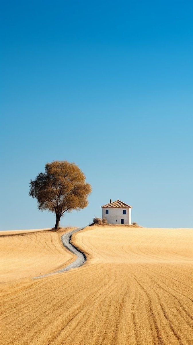 Gitana1369877's tweet image. Two roads diverged in a field, and I—/ I took the one that led to this quiet house, / And that has made all the difference in the silent life beneath the open sky.”(Robert Frost)