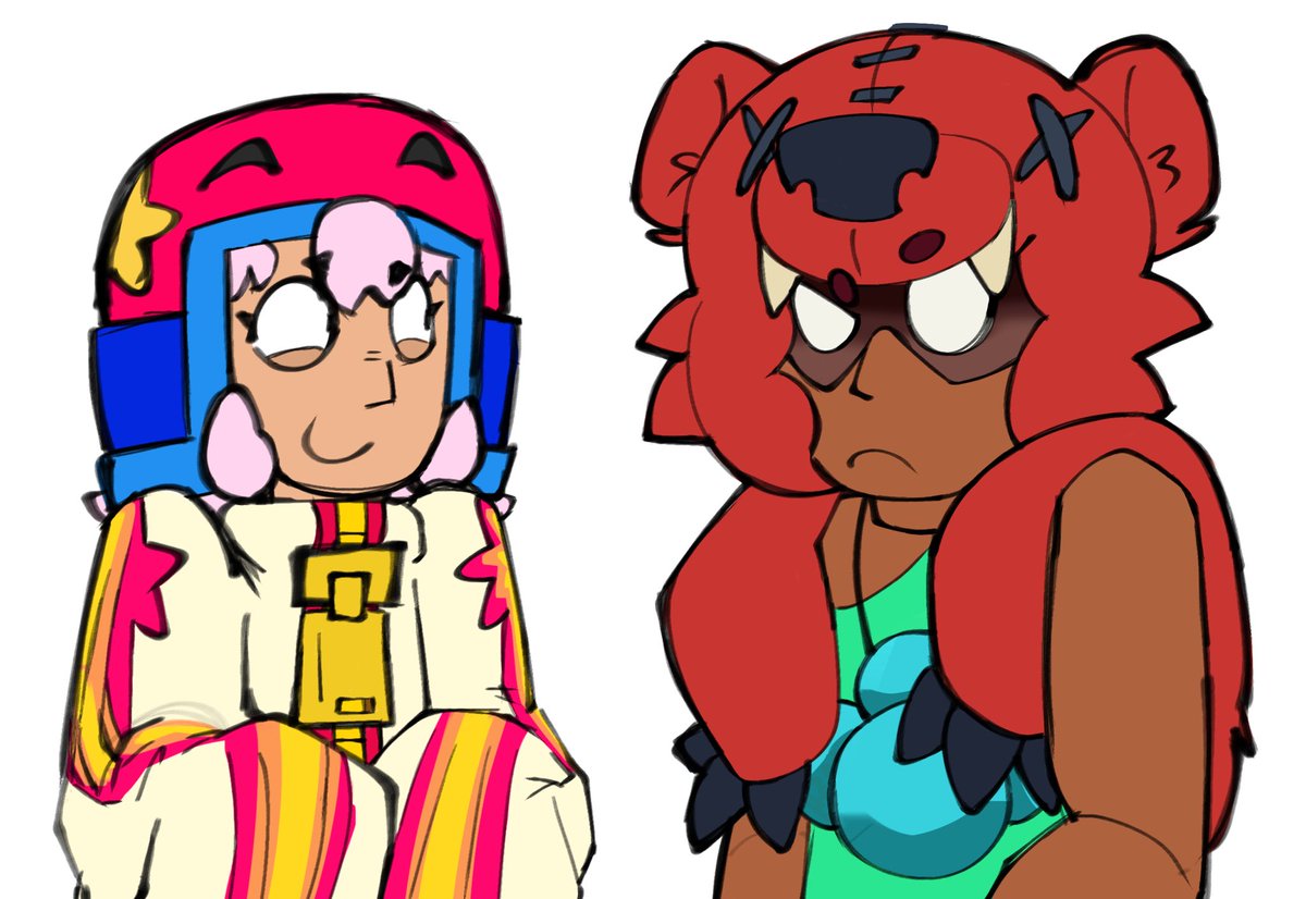 AZAIIIIDIIS's tweet image. Hola #BrawlStars #brawlstarsbonnie #brawlstarsnita #BrawlStarsArt
