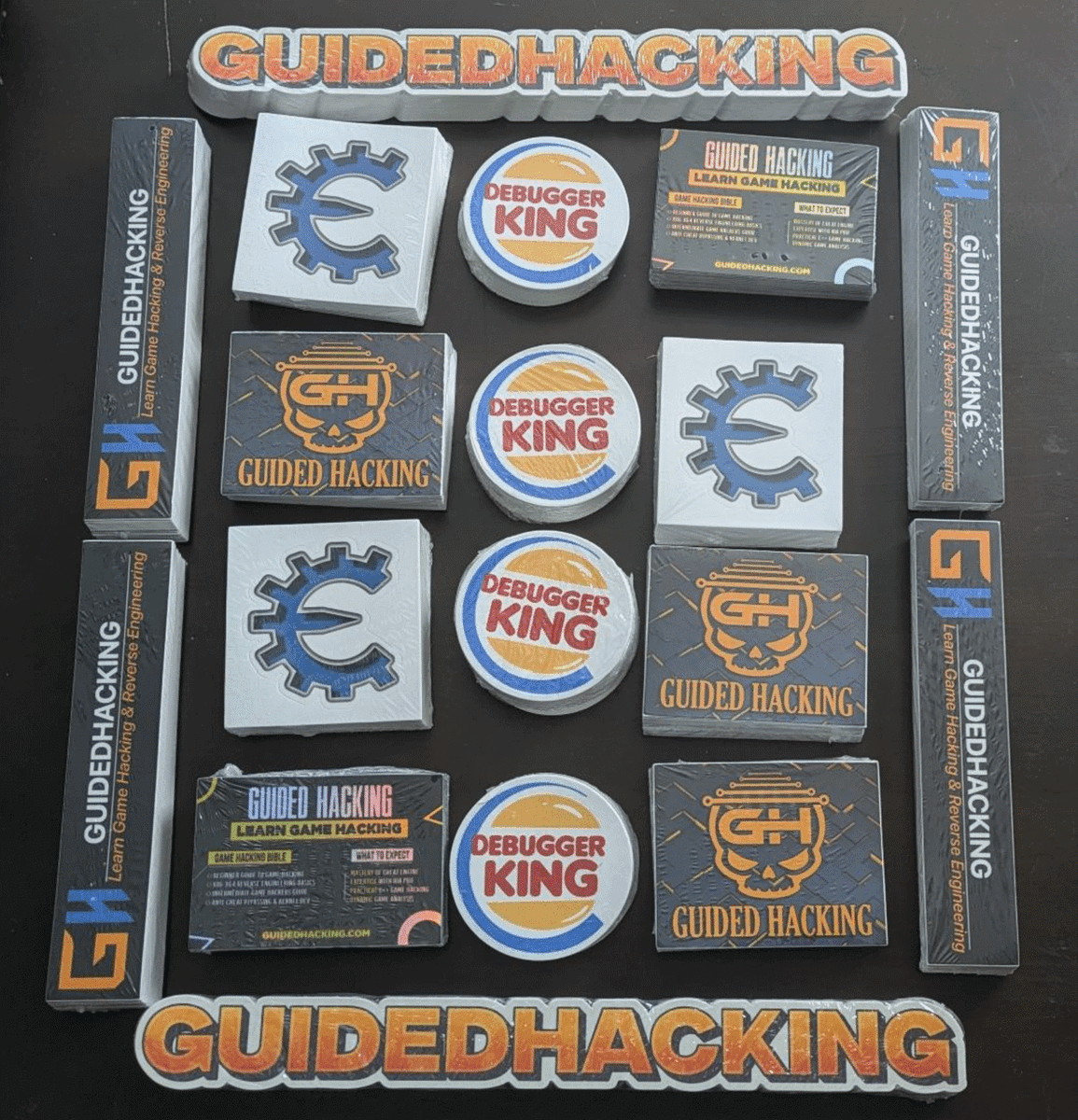 GuidedHacking's tweet image. Get your stickers at Game Hacking Village at DEFCON