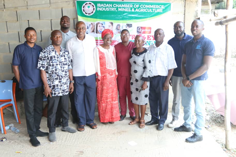 IbadanChamber's tweet photo. Pictures excerpts of the Free Eye Screening organised by the Ibadan Chamber of Commerce and Industry in collaboration with Eleta Eye Institute as part of her Corporate Social Responsibilities to the society. The project took place today, Wednesday, 23rd July, 2025 https://t.co/gyBulw8teL