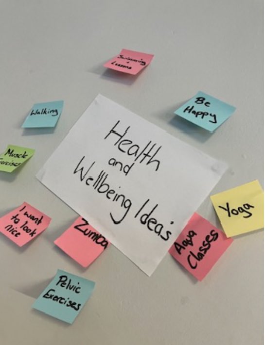 This might just look like sticky notes on a wall but it’s so much more.
It’s years of trust, partnerships, listening &amp; delivering what we build together.

Health &amp; wellbeing ideas from a room full of honesty

Real relationships, built over time
#CommunityEngagement #OldhamActive