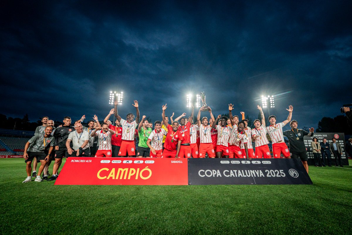 CristhianStuani's tweet image. Campions de Catalunya 2025 🏆
#orgullgironí #copacatalunya25 #somhigirona #sempregirona