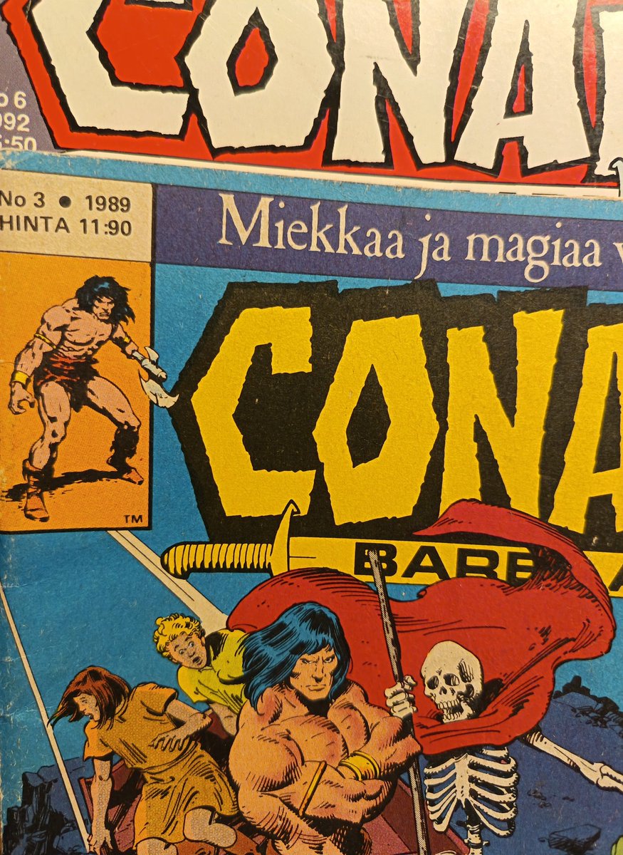 Olet valinnut erinomattainkin, jos vaimo erikseen soittaa kesäantikasta, ja kysyy, huvittuneena tosin, pitäisikö mökille ostaa muutamia Conaneja.

Aprikoit: "Ovatko John Busceman kynäilemiä?" - ja hän selvittää sen.

Kautta Cromin.