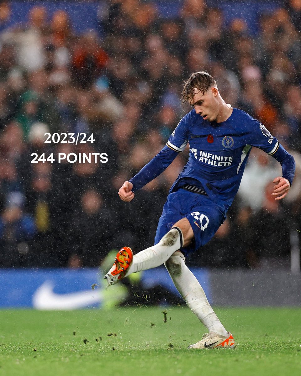 Cole’s <a href="/OfficialFPL/">Fantasy Premier League</a> points in the last two seasons. 👏