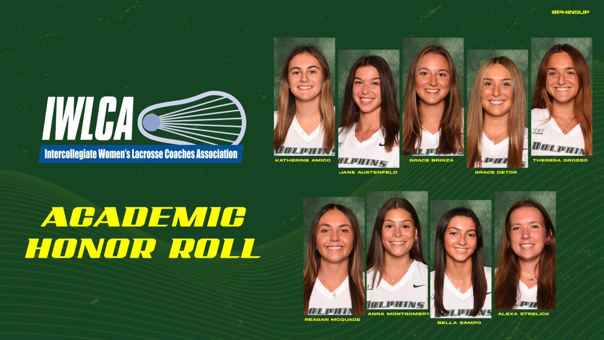 Congratulations to our nine student-athletes named to the <a href="/IWLCA/">IWLCA</a> Academic Honor Roll!

lemoynedolphins.com/news/2025/7/23…