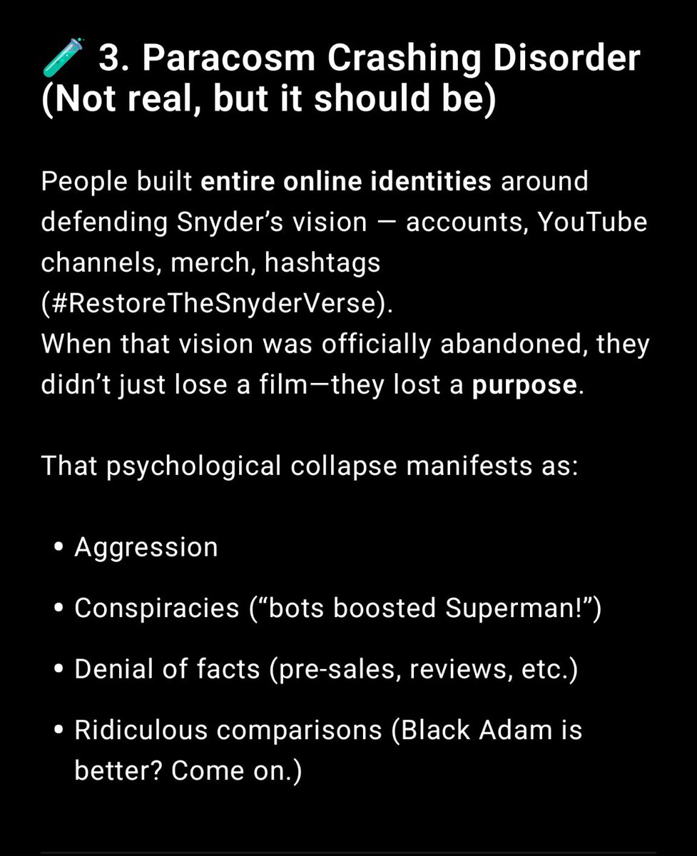 JamesDiMichele3's tweet image. I can believe the discourse is
James Gunn doesn’t know supermans middle name therefore Zack Snyder is a better director hahaha.
