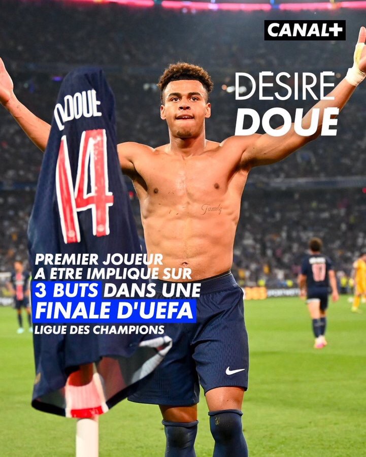 Mendes_PSG's tweet image. Le gars a claquer un doublΓ© et une passe dΓ©cisive en finale de LDC, je crois on rΓ©alise pas la dinguerie