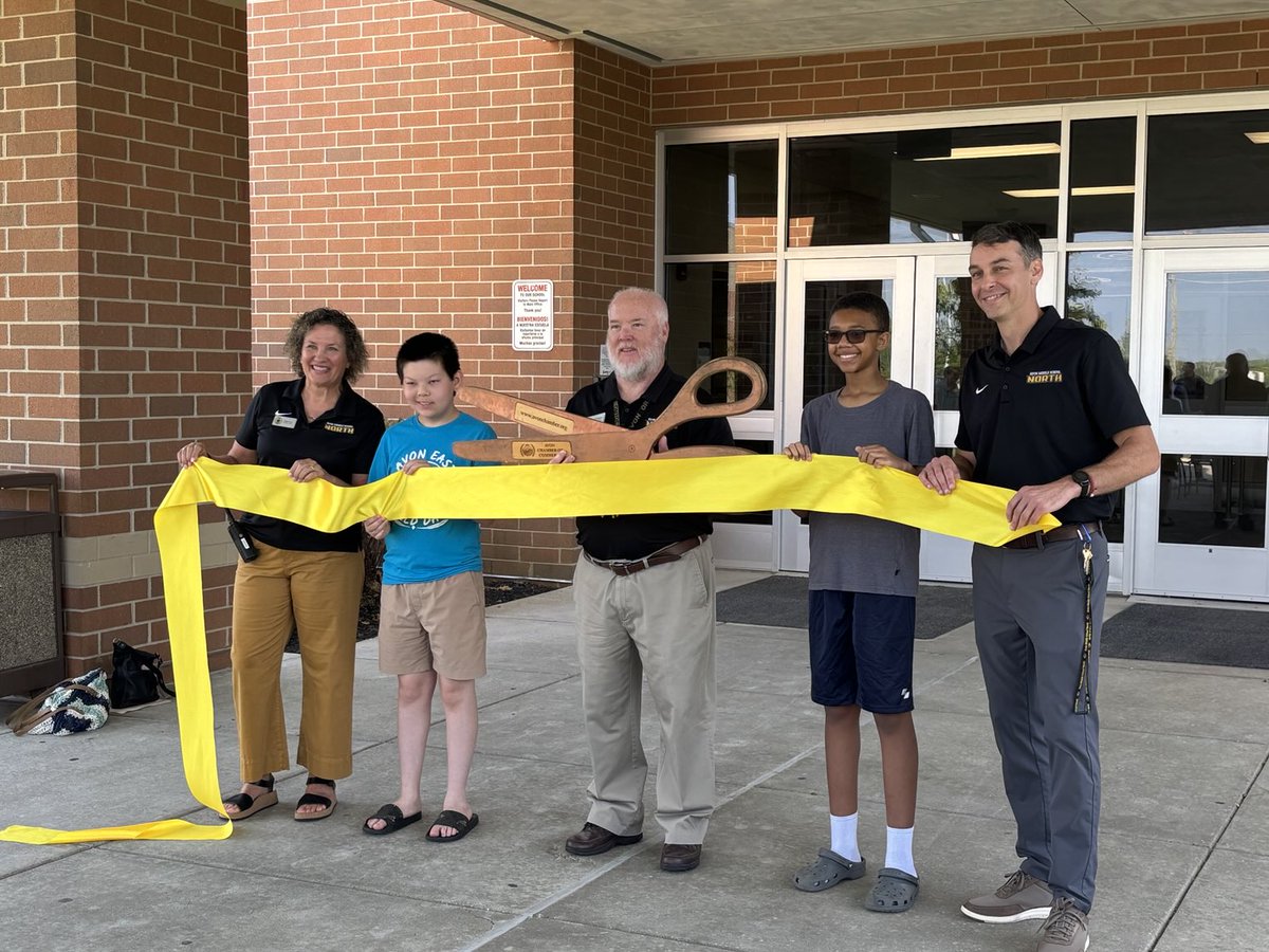 AvonSupt's tweet image. @avonnorth1 ribbon cutting this morning - new orchestra room, new classroom wing, and other renovated spaces designed for @OrioleTweets students! 5 ribbon cuttings down, 1 to go….Willow Elem tmrw @ 3 pm!