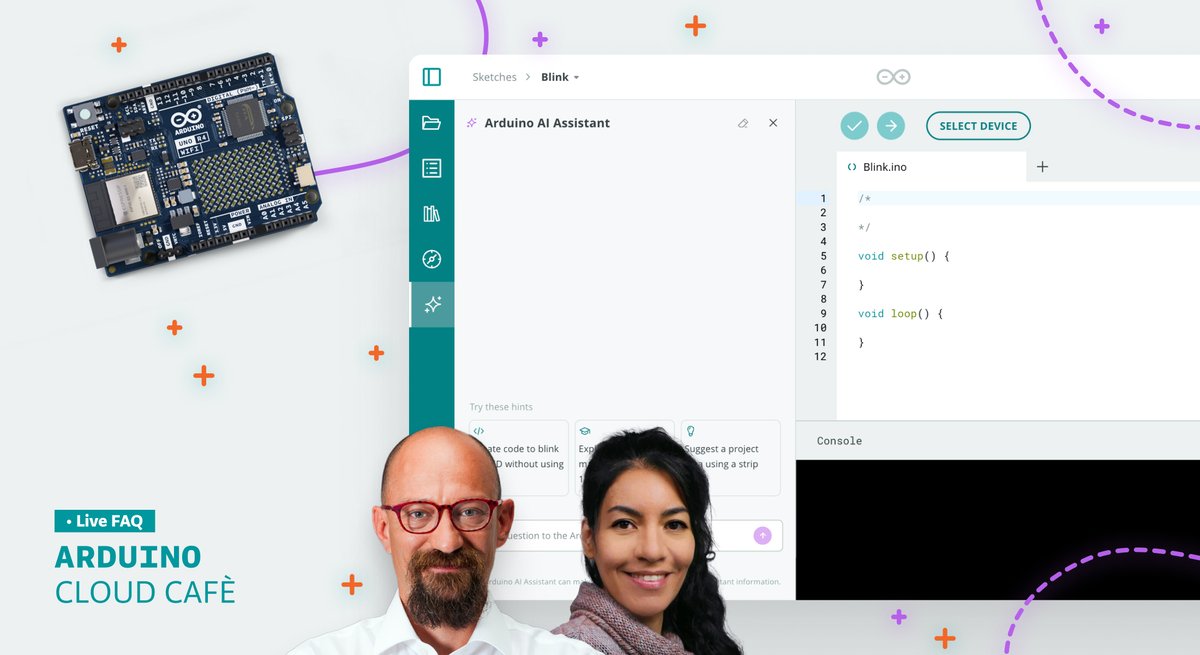 Are you an educator looking to make coding easier and faster to teach? Catch the replay of our latest Arduino Cloud Café and see the new AI Assistant in action. 

▶️ Watch now: youtu.be/sf_IFc63Epk