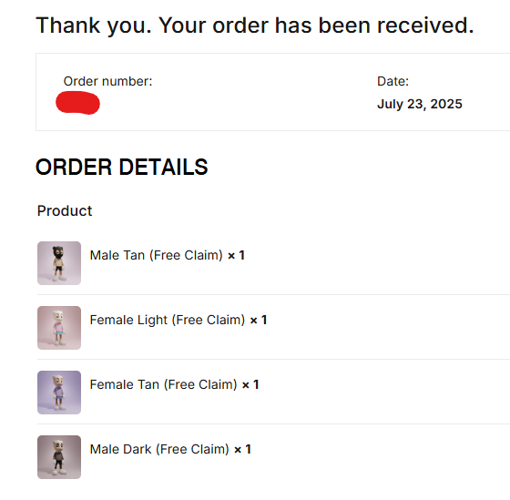 ACEBLVZER's tweet image. Free Claim COMPLETED! 🎉Shout out to @Rafsby and the team for another well executed release!! Cant wait to unbox my 4-pack @akidcalledbeast figures!