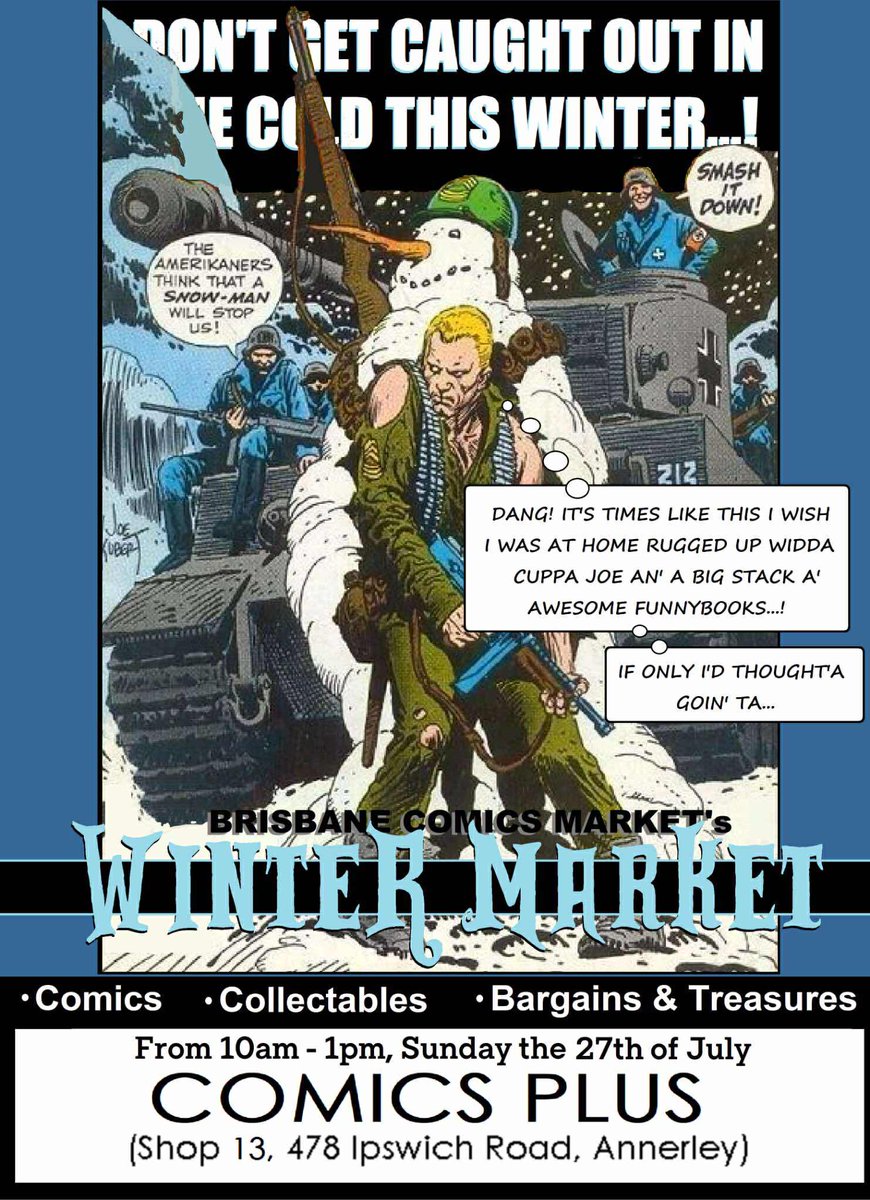 ArtCraike's tweet image. This Sunday.
If you're in the area come on down and sat hi.
Even pick up a comic or two...