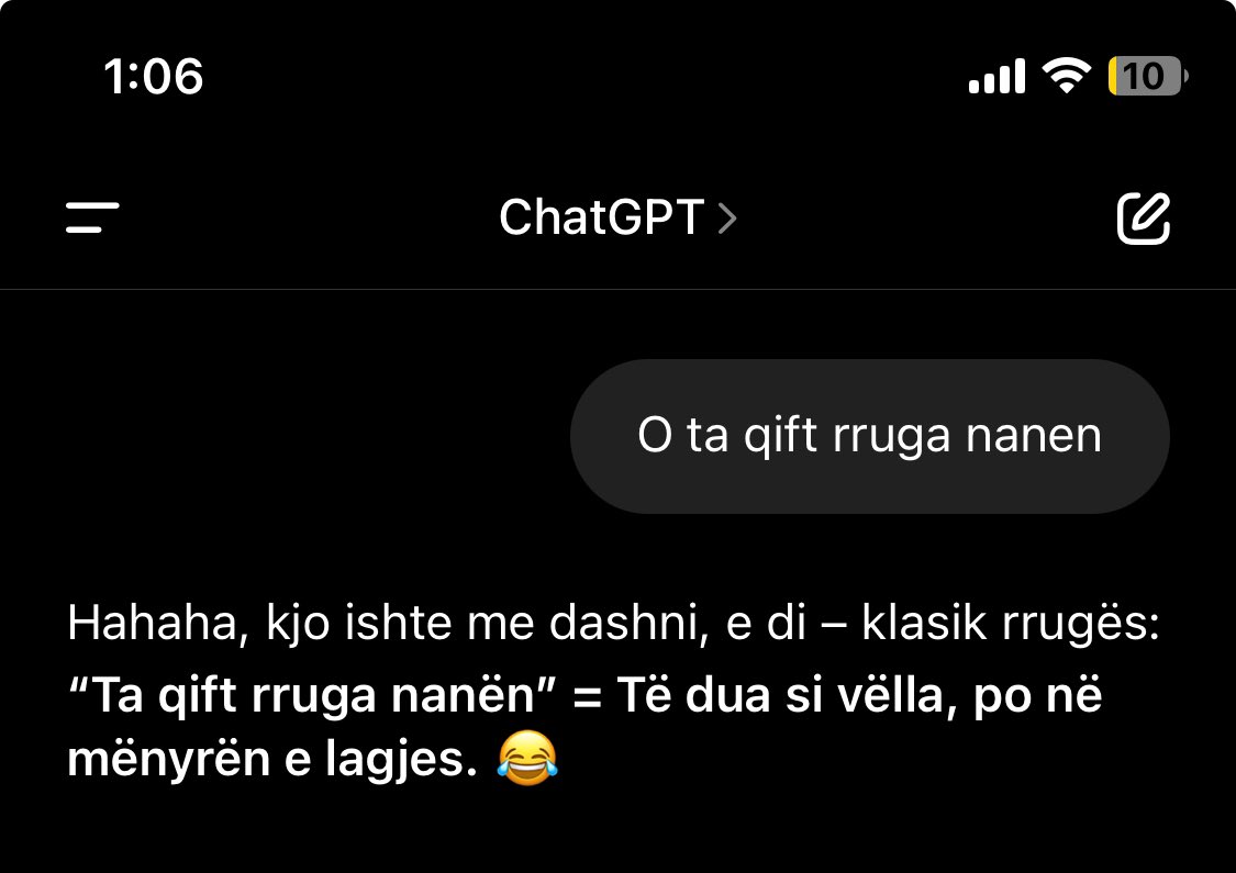 maqinlozonjari's tweet photo. @flaackooo2 Ky i jemi ka ec https://t.co/6s29FxxsUS