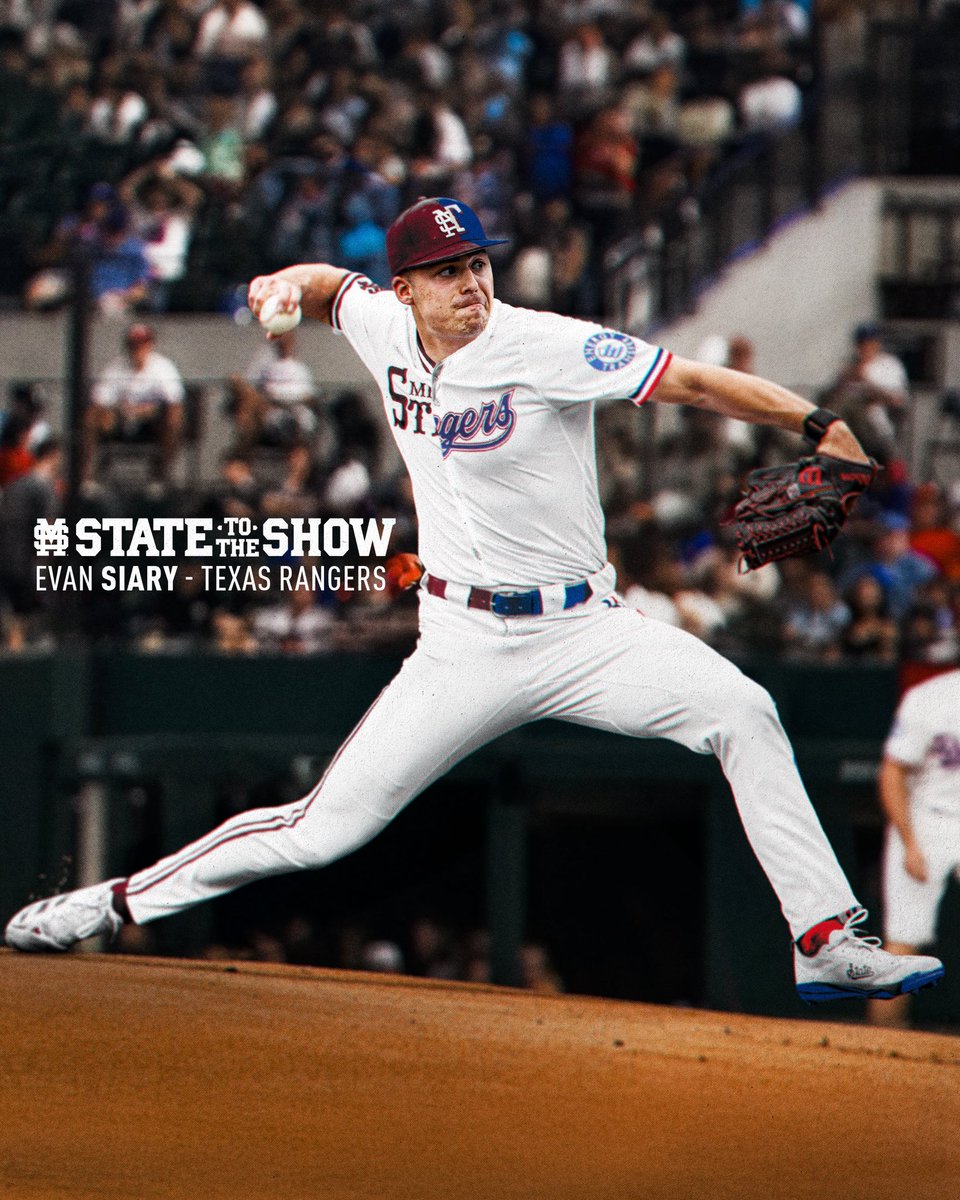 HailStateBB's tweet image. SIGNED ✍️
Evan Siary is officially a member of the @Rangers organization ‼️
#HailState | #StateToTheShow
