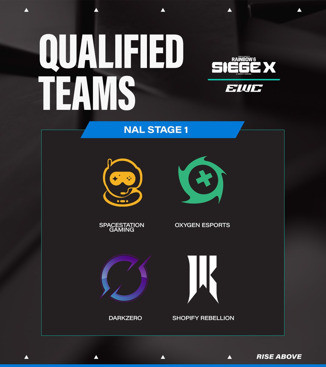 EWC_Extra's tweet image. Congratulations to all the teams that qualified to R6 Siege X at EWC from EML and NAL!
See you soon in Riyadh 👋