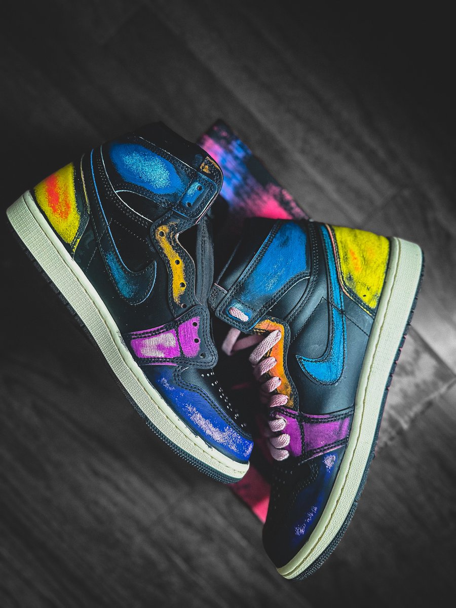 I am a bit behind, “Words By KMJ” will drop Friday. Starting with the AJ1 OG High self expressions.
Shot by me.