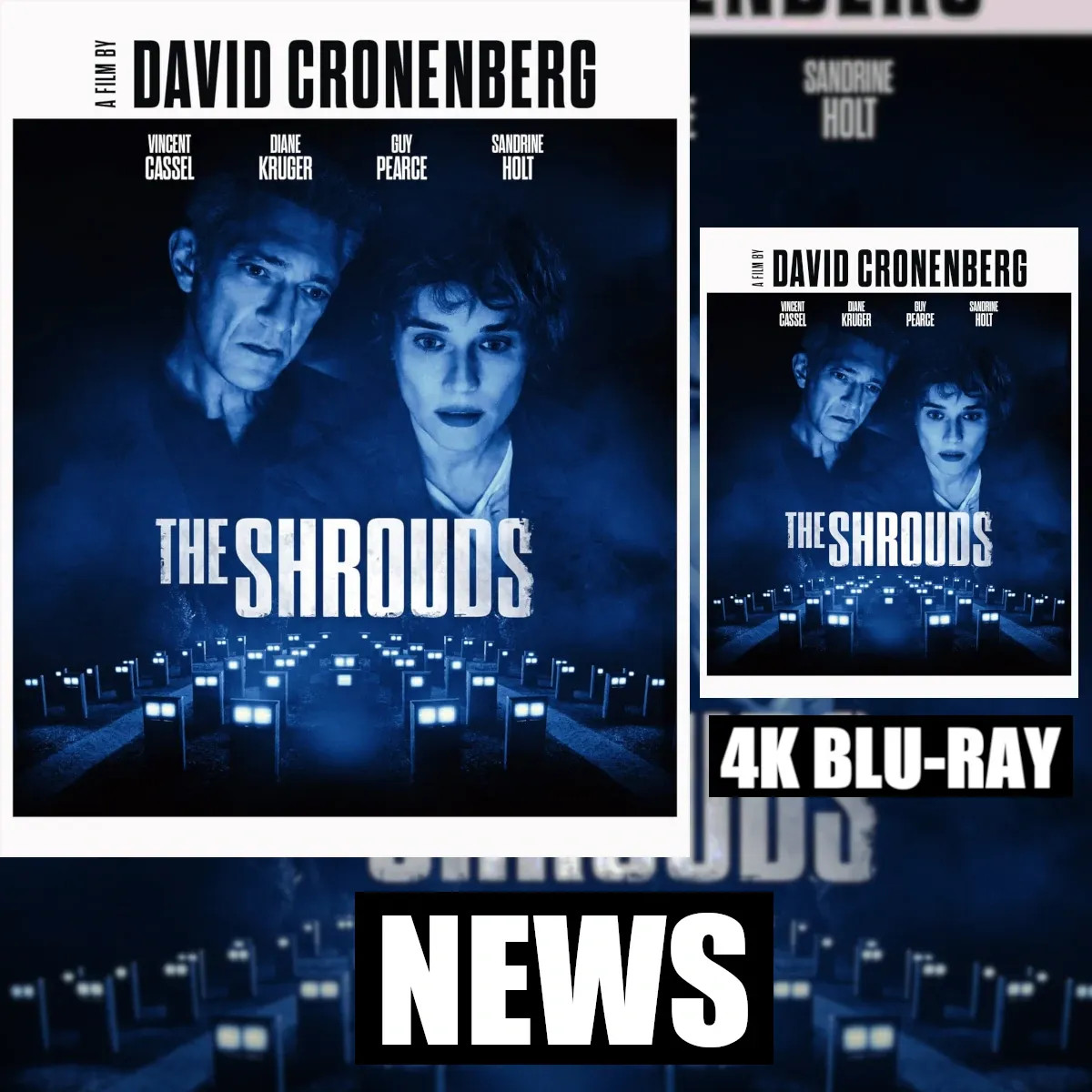 mightychroma's tweet image. 🎬 David Cronenberg's The Shrouds hits Blu-ray Oct 21 from Criterion! 💿
A story with technology, grief and the most intimate form of body horror—our own physical decay
Includes 5.1 surround, notes, a trailer & interview with Mr C
Preorder!
bit.ly/451D4ad…