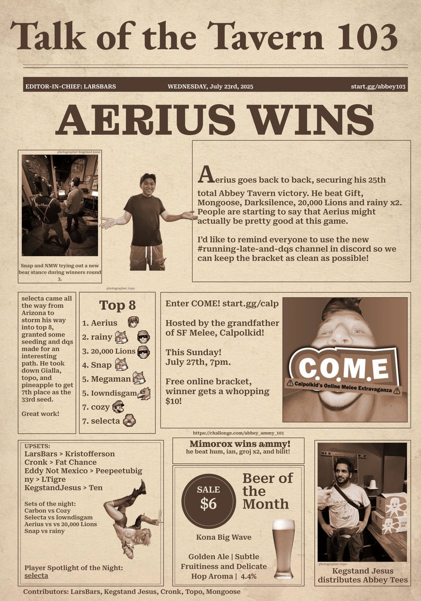 San Francisco Melee tweet media