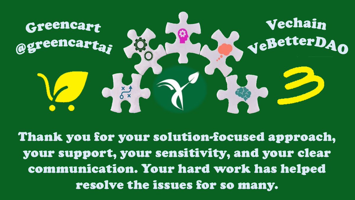 gugukkusu67's tweet image. I sincerely thank Greencart for their wonderful contributions and efforts.
@greencartai #VeBetterDAO #VeWorld #VeFam #vechain