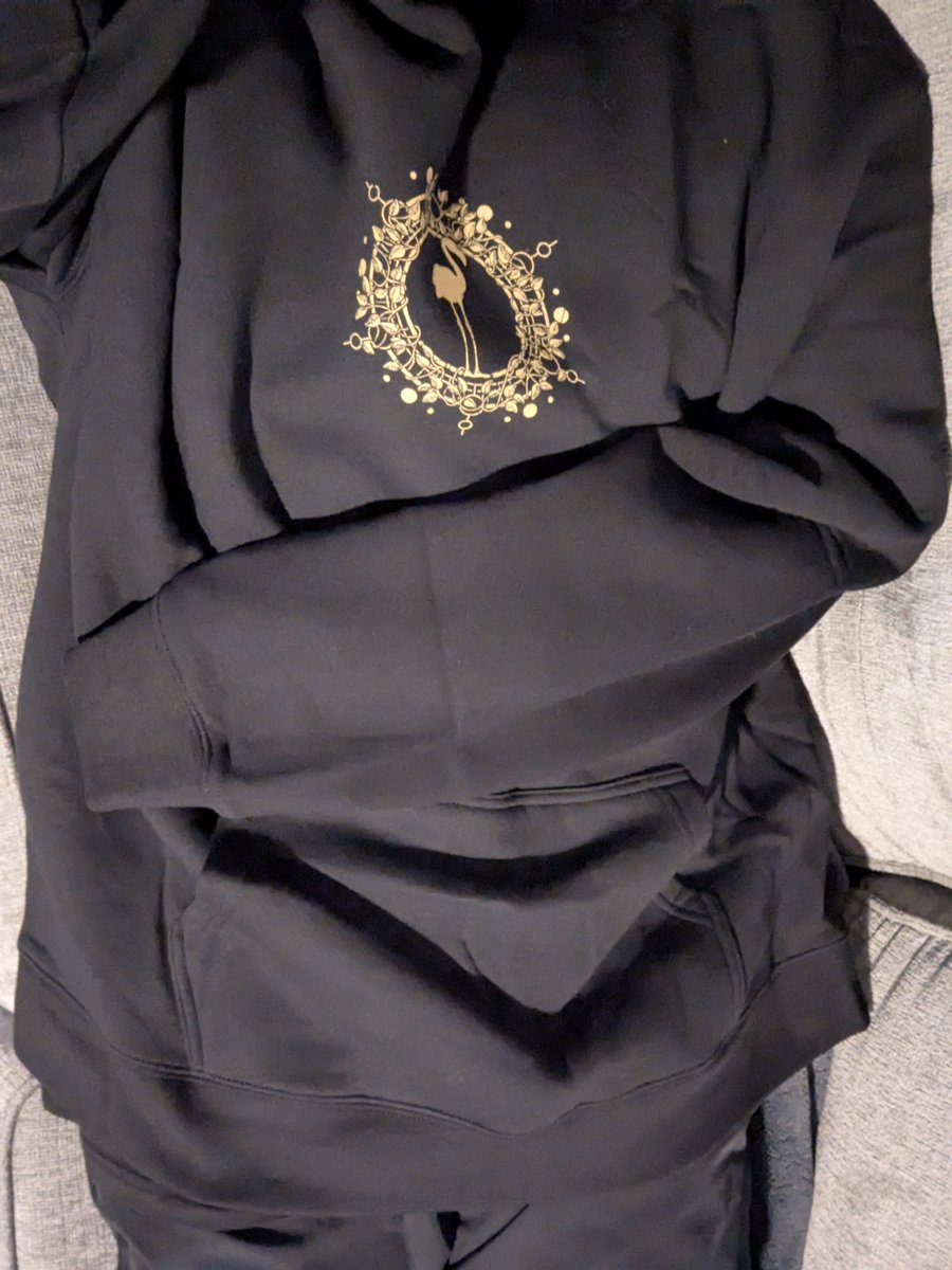 SamiNyaVRC's tweet image. New hoodie arrived as well the other night~💜🐾