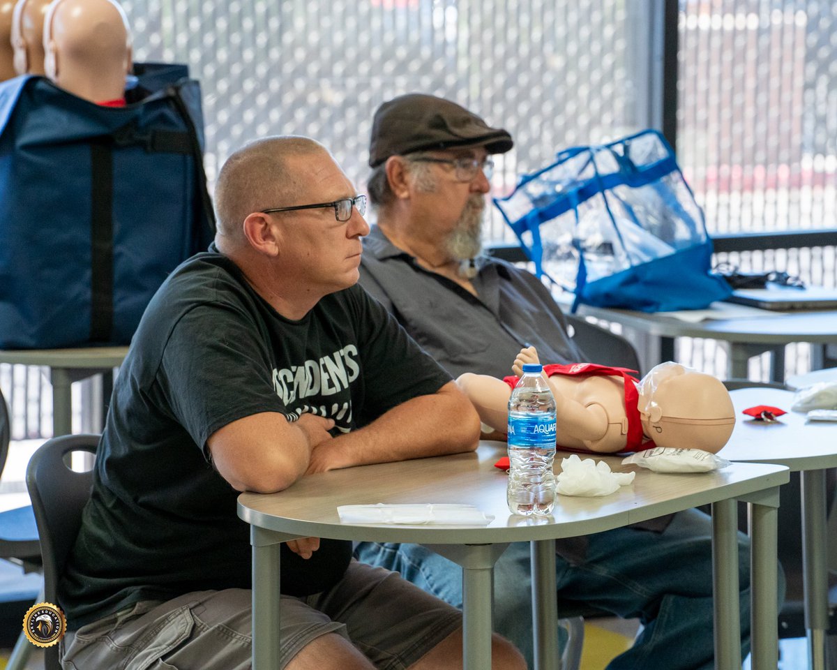 SkylineEd's tweet image. Day 2 of the Summer Summit! ☀️
From CPR &amp;amp; first aid to hands-on learning and team-building sessions, our staff is leveling up their skills to better serve our students and school communities. 💡⛑️📚