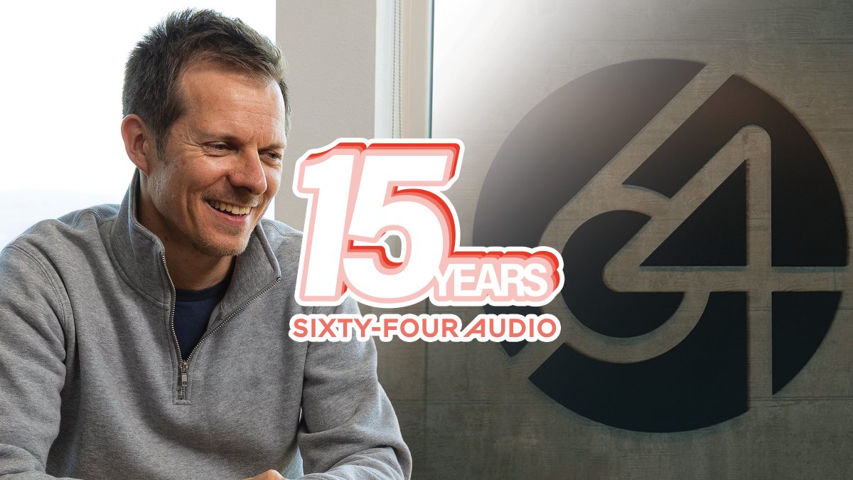 To celebrate 15 years of 64 Audio, we simply want to say THANK YOU to all of our customers around the world. We're currently offering 15% off most accessories sitewide. 🎉 We've also put together a special video for you on this page below.

Watch now: 64audio.com/pages/15-years…