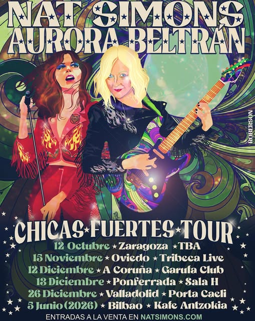 Ultrasonicos1's tweet image. A partir de octubre @Nat_Simons y Aurora Beltrán, Tahúres Zurdos, realizarán una gira muy especial y única. Hasta el momento la única fecha en #Euskadi y en 2026 será en el @kafeantzokia de #Bilbao el 5 de junio.
lc.cx/gupHzU