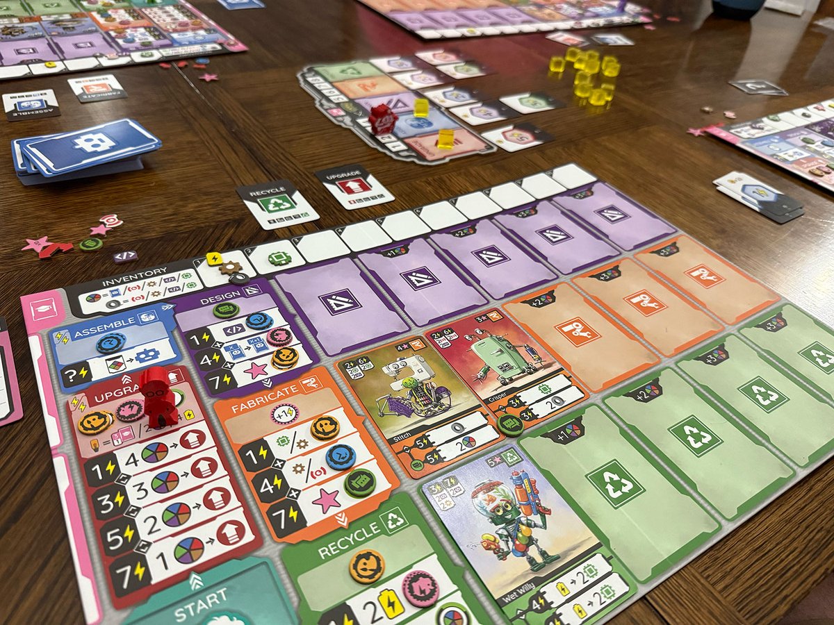 Board Game Quest (@boardgamequest) on Twitter photo An excellent tableau builder that is crunchier than it appears. Check out Brian's review of Raising Robots from <a href="/NauvooGames/">Nauvoo Games</a> boardgamequest.com/raising-robots… #boardgames An excellent tableau builder that is crunchier than it appears. Check out Brian's review of Raising Robots from <a href="/NauvooGames/">Nauvoo Games</a> boardgamequest.com/raising-robots… #boardgames
